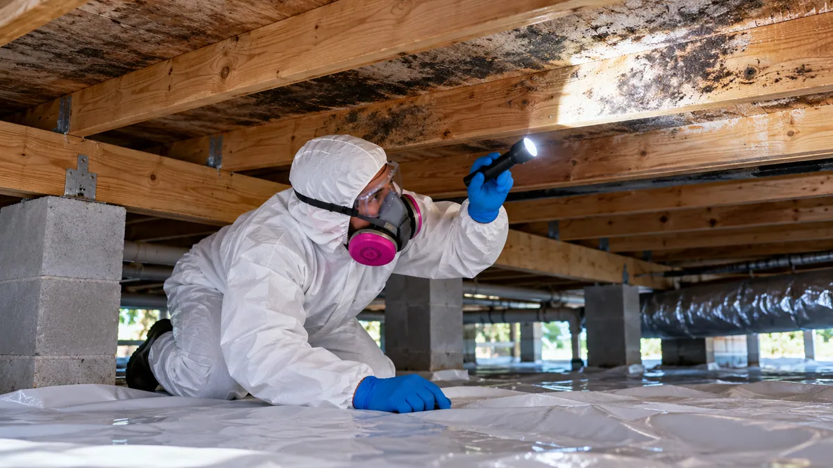 Crawl Space Mold Removal in Pahokee