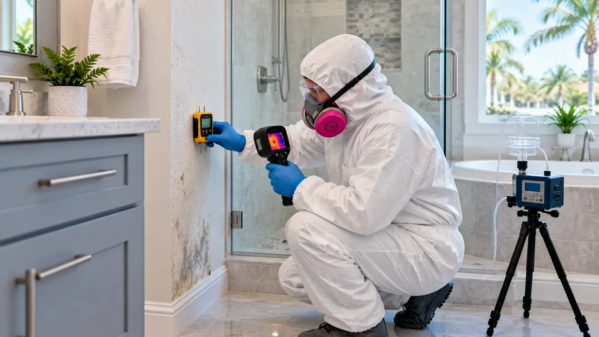 Mold Inspection and Testing in Pahokee